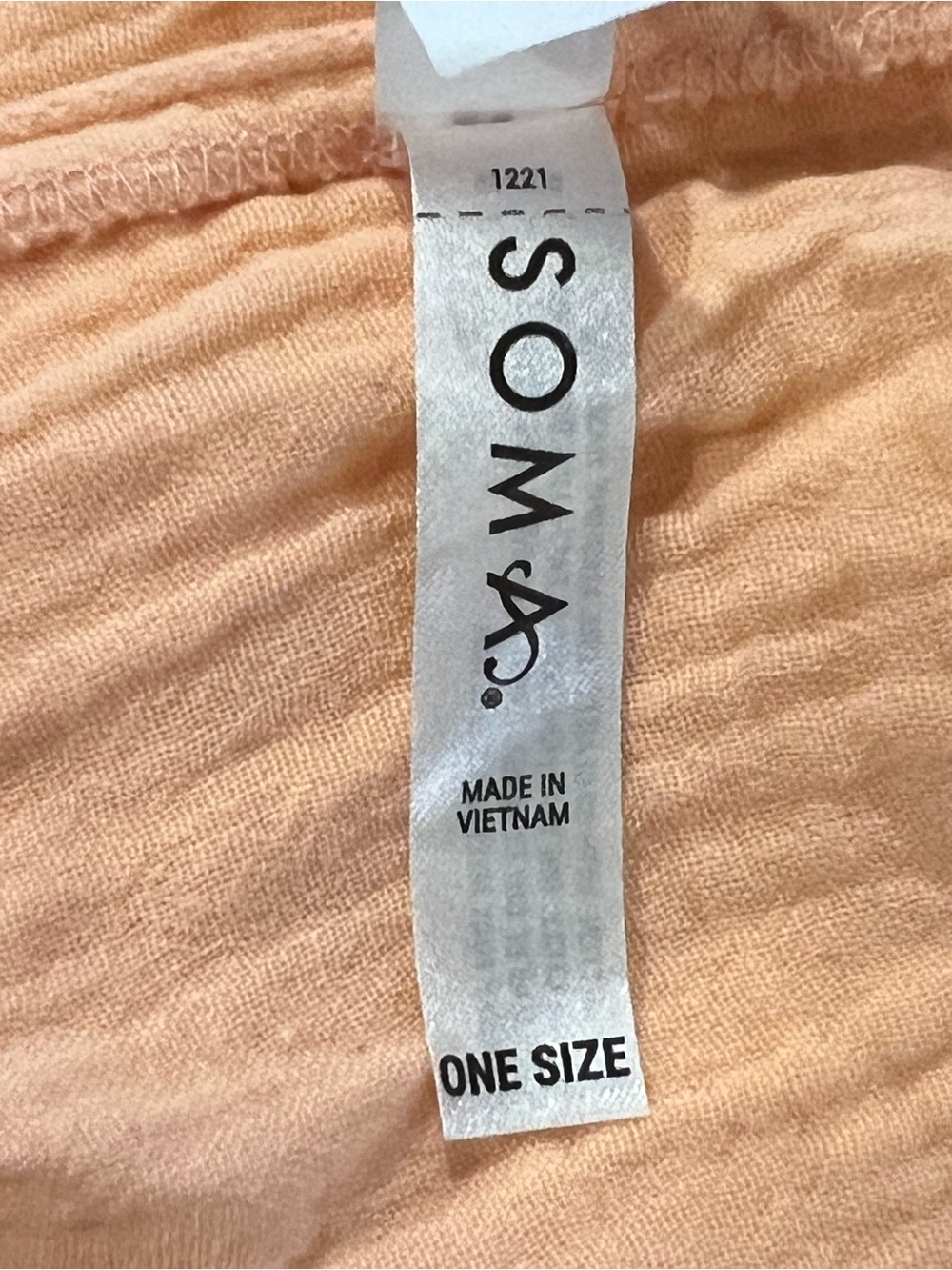 SomaCotton Gauze 2-piece lounge pajama set Cami & wide leg pants Size L - Picture 6 of 7